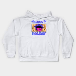 happy holiday Kids Hoodie